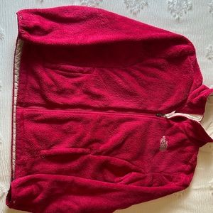 Women’s size large North Face zip up jacket